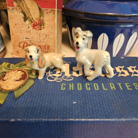 Vintage Lady and The Tramp Wade Figurine - Picture 2 of 4